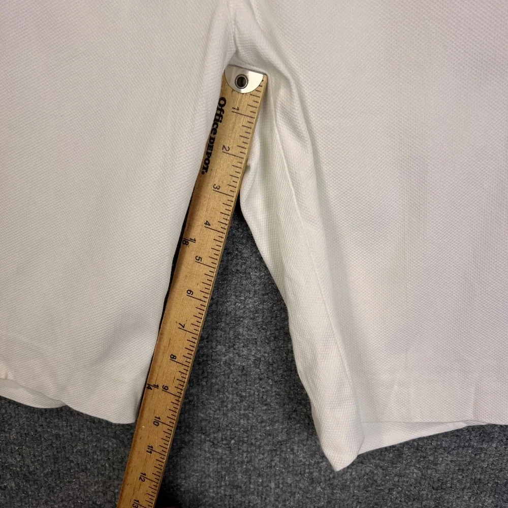 Polo Golf Ralph Lauren Shorts Womens 10 White Side Stripe Performance